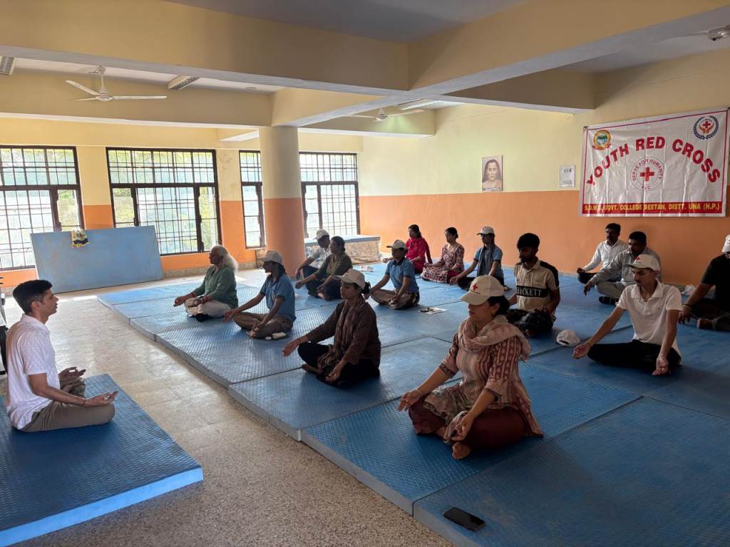 International Yoga Day Celebrated with Enthusiasm at SDWG Government College Beetan